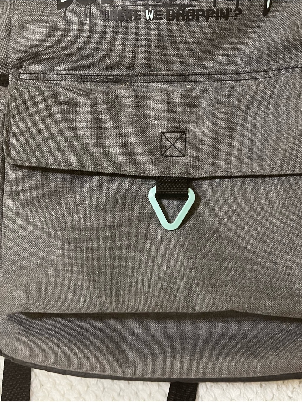 Fortnite Gray Backpack with Front Pocket - Picture 4 of 7